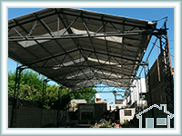 Fabrica de techos parabolicos para galpones.